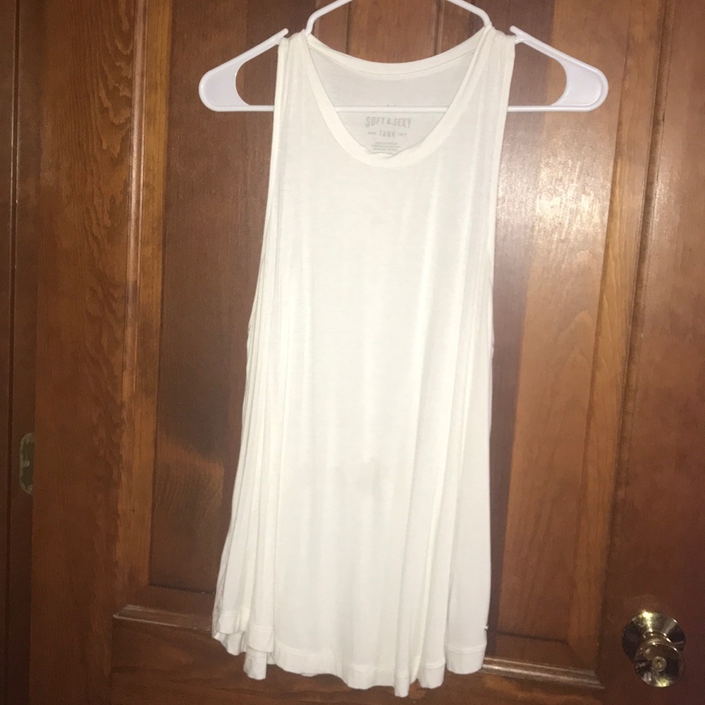 White tanktop